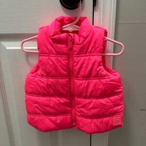 Pink Puffer Vest